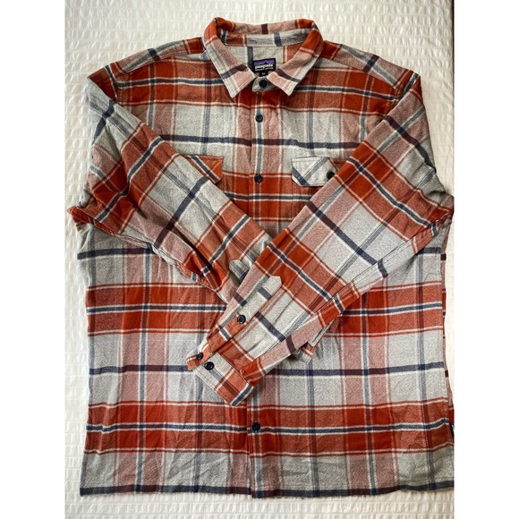 Patagonia Shirts Patagonia Mens Flannel Shirt Xxl Poshmark
